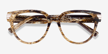 Brown Moira -  Acetate Eyeglasses