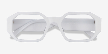 White Indie -  Acetate Eyeglasses