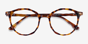 Tortoise Trace -  Acetate Eyeglasses