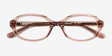 Crystal Beige Patti -  Acetate Eyeglasses