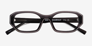 Crystal Dark Gray Nina -  Acetate Eyeglasses