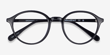 Black Grommet -  Plastic Eyeglasses