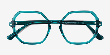 Green Blue Attract -  Acetate Eyeglasses