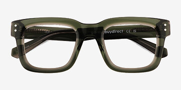 Clear Green Jam -  Acetate Eyeglasses