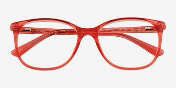 Clear Pink Kieran -  Plastic Eyeglasses