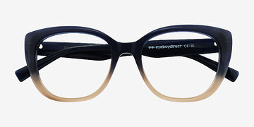 Blue Brown Billow -  Eco Friendly Eyeglasses