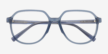 Clear Blue Serene -  Plastic Eyeglasses