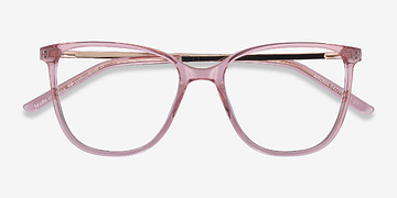 Pink Aroma -  Fashion Acetate, Metal Eyeglasses