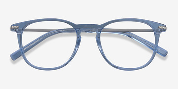 Blue Villeneuve -  Colorful Acetate, Metal Eyeglasses