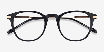Black Giverny -  Fashion Acetate, Metal Eyeglasses