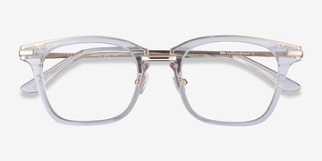 Clear Candela -  Fashion Acetate, Metal Eyeglasses