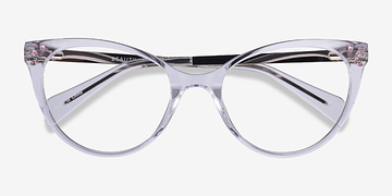 Clear Beauty -  Acetate, Metal Eyeglasses
