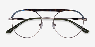 Gunmetal & Tortoise Volition -  Acetate, Metal Eyeglasses