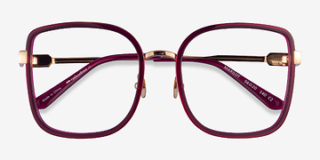 Red Gold Margot -  Metal Eyeglasses