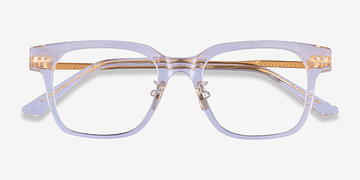 Clear Gold Blythe -  Metal Eyeglasses