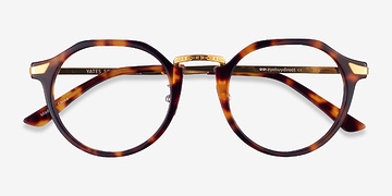 Tortoise Gold Yates -  Metal Eyeglasses