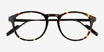 Tortoise Rise -  Metal Eyeglasses