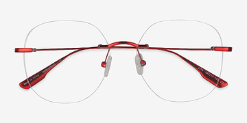Red Lisa -  Fashion Metal Eyeglasses