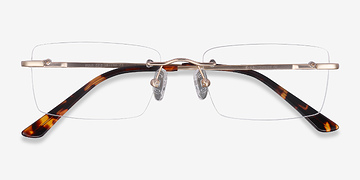 Gold Bold -  Lightweight Metal Eyeglasses