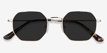 Golden Sun Soar -  Metal Sunglasses