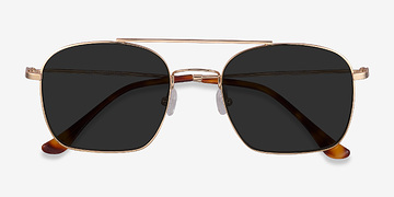 Golden Itza -  Vintage Metal Sunglasses