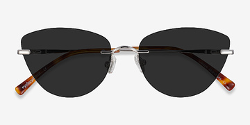 Silver Linger -  Metal Sunglasses