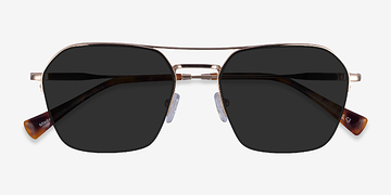 Gold Decade -  Metal Sunglasses