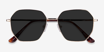 Gold Lenox -  Metal Sunglasses