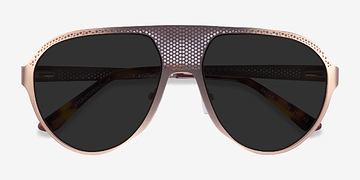 Rose Gold Radar -  Metal Sunglasses