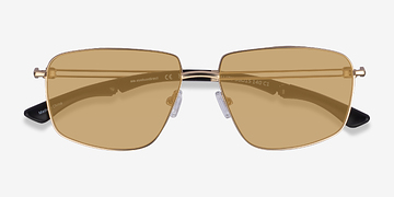 Matte Gold Vitality -  Metal Sunglasses