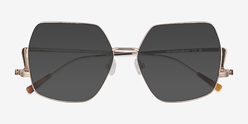 Gold Cunningham -  Metal Sunglasses