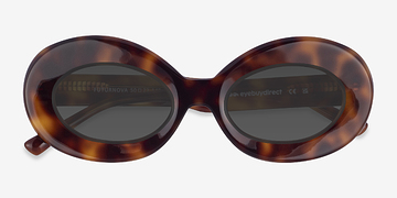 Tortoise Futurnova -  Acetate Sunglasses