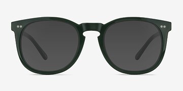 Dark Pine Ethereal -  Vintage Acetate Sunglasses