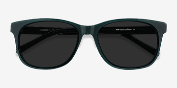 Green Borneo -  Vintage Acetate Sunglasses