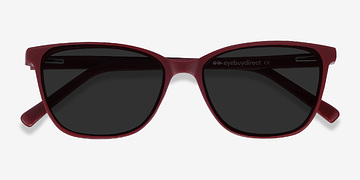 Red Halle -  Vintage Acetate Sunglasses