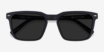 Basalt & Warm Tortoise Lagoon -  Plastic Sunglasses