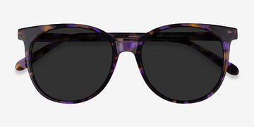 Floral Tortoise Sun Bardot -  Acetate Sunglasses
