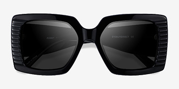 Black Avant -  Acetate Sunglasses
