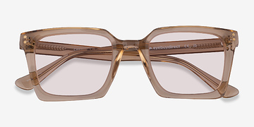 Translusant Beige Cabana -  Acetate Sunglasses