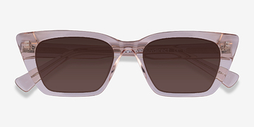 Crystal Nude Natalie -  Acetate Sunglasses