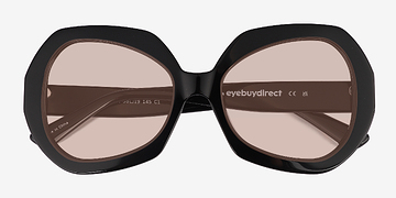 Black Farrah -  Acetate Sunglasses