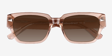Crystal Brown Rambler -  Acetate Sunglasses