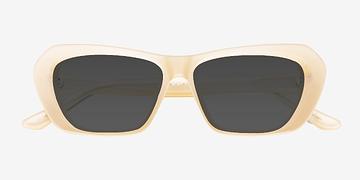 Cream Rosy -  Acetate Sunglasses
