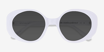 White Intuition -  Acetate Sunglasses
