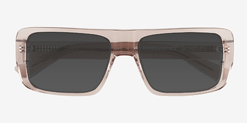 Clear Brown Nick -  Acetate Sunglasses