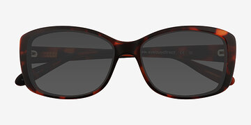 Tortoise Frankie -  Plastic Sunglasses