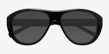 Black Randall -  Plastic Sunglasses