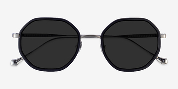 Black Gunmetal Hinode -  Metal Sunglasses