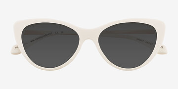 White Draft -  Metal Sunglasses