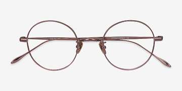 Rose Gold Berlioz -  Lightweight Titanium Eyeglasses